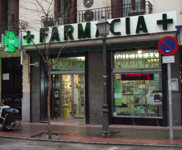 Foto de la fachada de la Farmacia